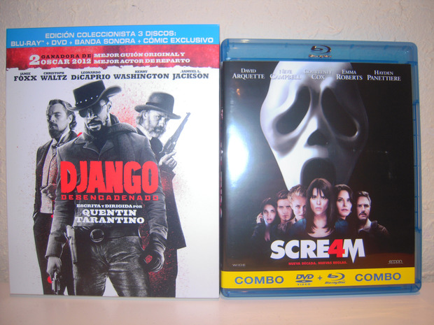 Django Desencadenado y Scream 4 (7/6/2013)