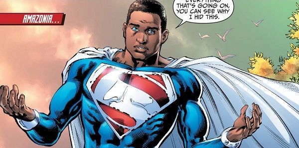 Yo no soy racista pero ¿Superman de color? como que no. (IRONÍA, PARA QUE LO TENGÁIS MASCADITO)