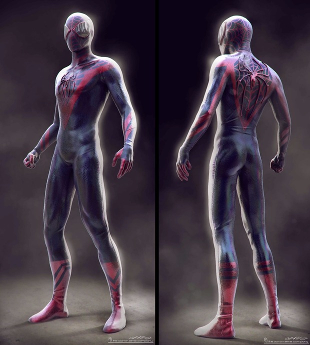 CONCEPT ARTS desechados de THE AMAZING SPIDER-MAN 2