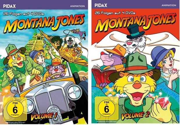 Montana Jones editada en DVD, pero en Aleman... Alguien recuerda esta fabulosa serie?