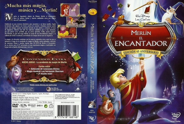 Merlín el Encantador: DVD 45 Aniversario vs Blu-ray 50 Aniverario?