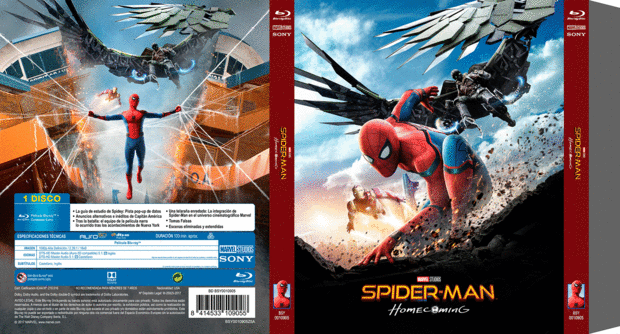 Spider-Man Homecoming Slipcover