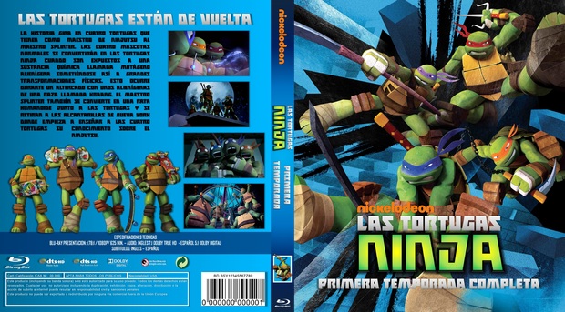 Mi caratula para: Las Tortugas Ninja (Serie 2012)