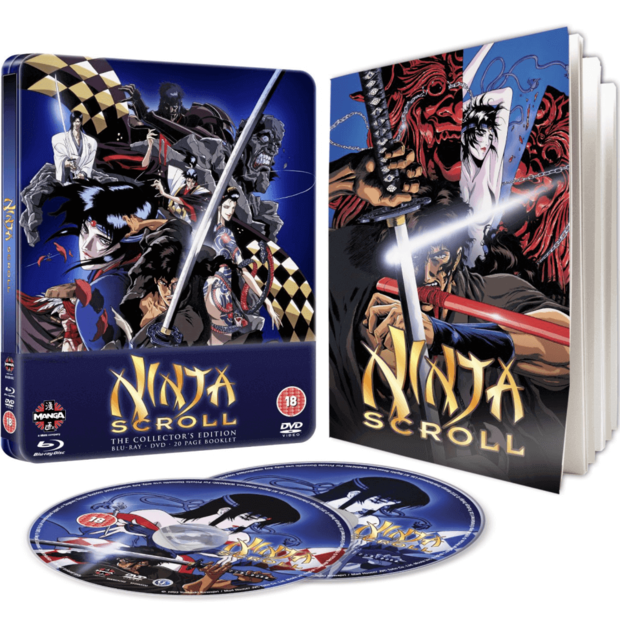 Steelbook Ninja Scroll por 10,84 euros en zavvi