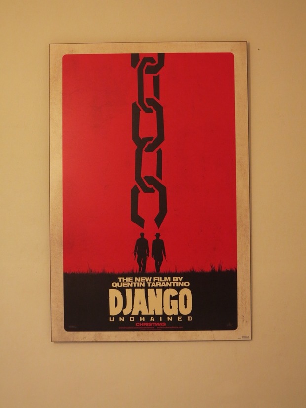 Poster Django Unchained enmarcado