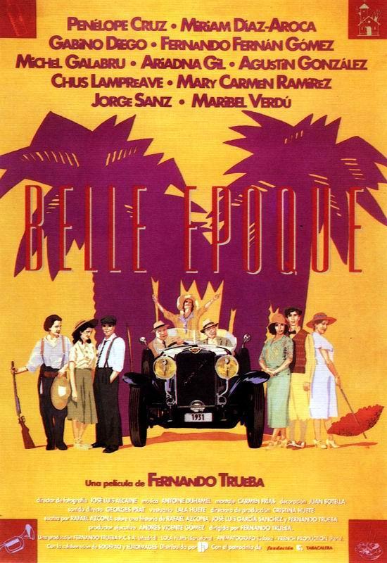 Hoy en la 2 emiten "Belle epoque", la segunda película española en ganar un Oscar.