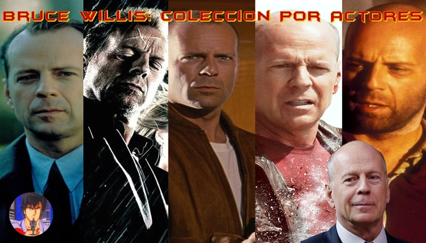 Hoy cumple Bruce Willis, Video con mi colección del actor