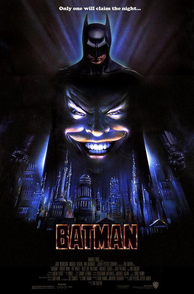 Poster "Batman" ( Tim Burton.) 