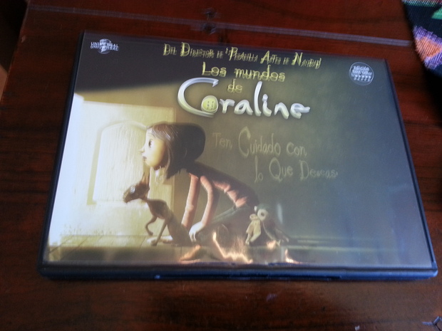 Los Mundos De Coraline - Edición Horizontal [DVD] Portada O Carátula