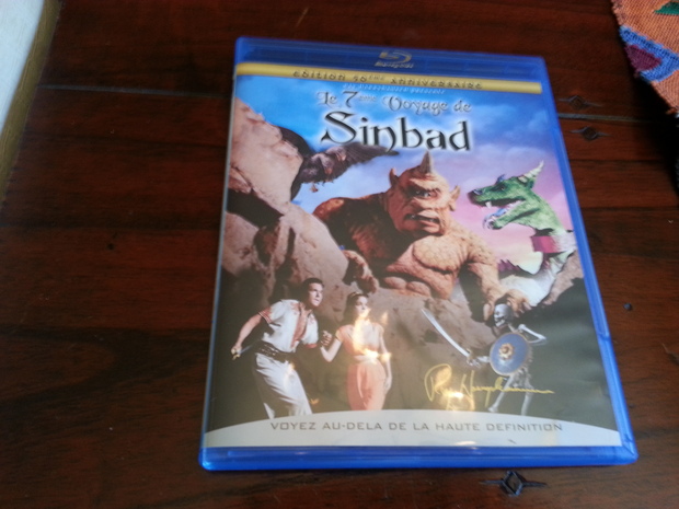 Simbad Y La Princesa Edición Francesa Blu-ray Con Audio Español Portada O Carátula