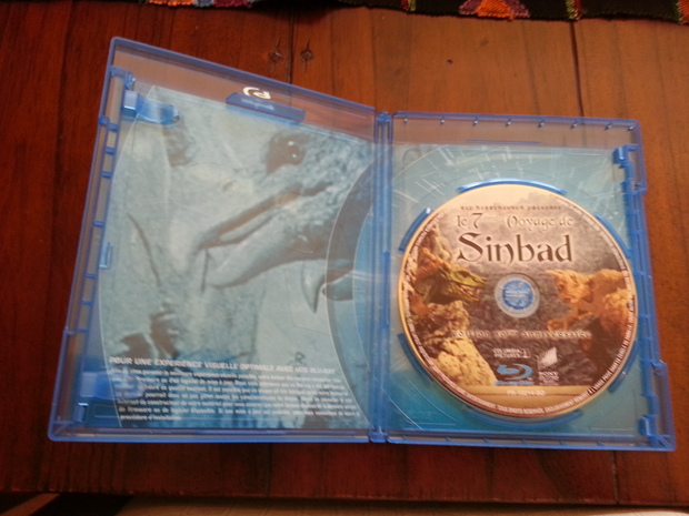 Simbad Y La Princesa Edición Francesa Blu-ray Con Audio Español Interior
