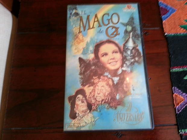 Judy Garland El Mago De Oz 50 Aniversario VHS Portada O Carátula