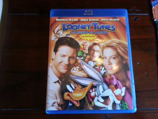 Brendan Fraser Looney Tunes De Nuevo En Acción Blu-ray Portada O Carátula