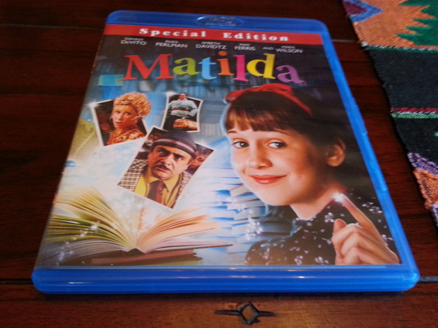 Matilda Edición Especial Blu-ray Edición USA Con Audio En Castellano Carátula