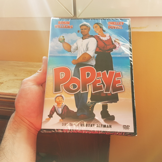 Robin Williams Popeye DVD de Walt Disney editado por primera vez en España nuevo