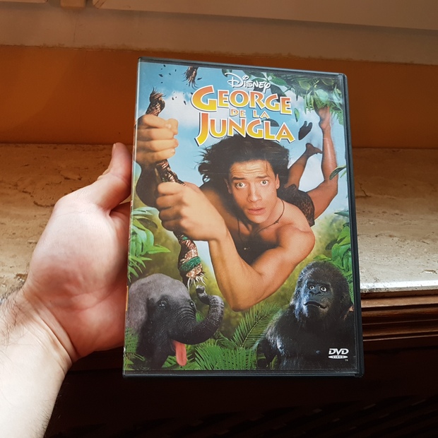 George de la jungla de Walt Disney en DVD del año 2001