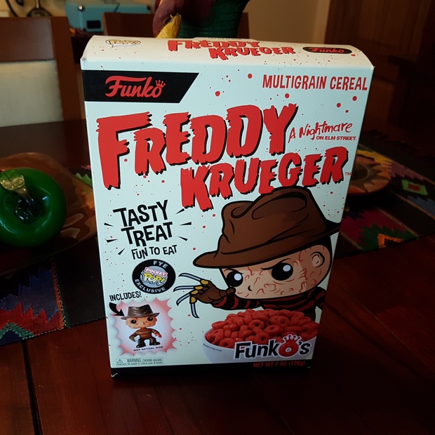Cereales de Freddy Krueger Funko estadounidenses