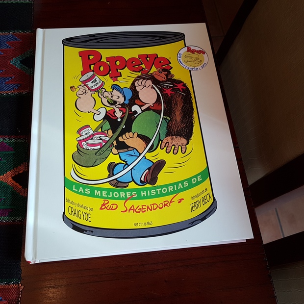 Libro cómic de Popeye 90 Aniversario 2019