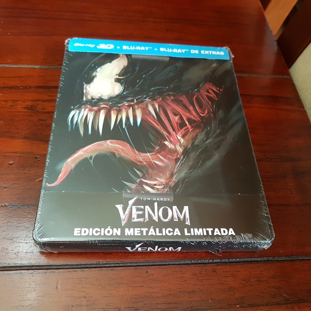Venom edición metálica limitada steelbook Blu-ray