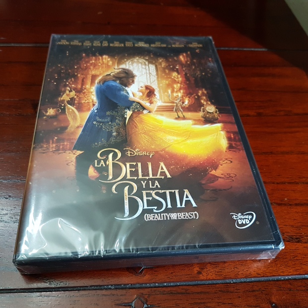 La Bella y la Bestia de Walt Disney del año 2017 DVD
