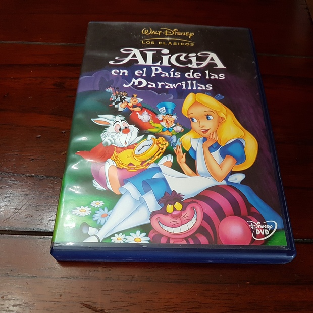 Alicia en el país de las maravillas 1951 de Walt Disney primera edición en DVD del año 2002