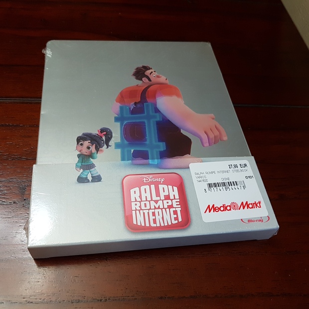 Ralph rompe Internet de Walt Disney Steelbook Blu-ray
