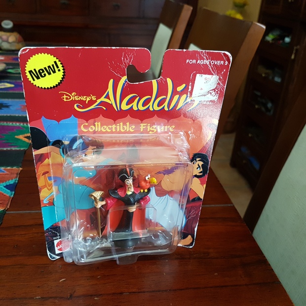 Figura muñeco de Jafar de Aladdín de Walt Disney Mattel 1992