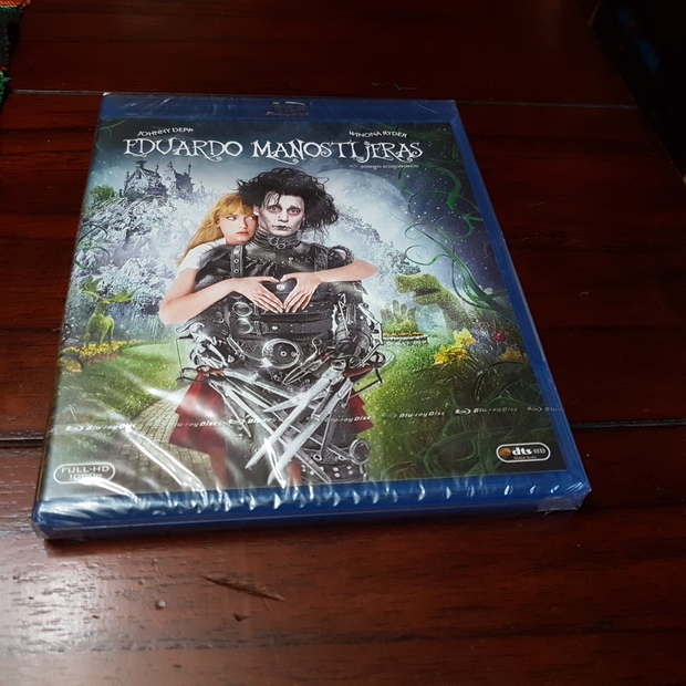 Eduardo manostijeras de Tim Burton Edición 25 Aniversario Blu-ray