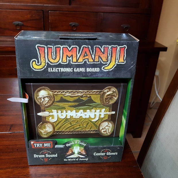 Réplica tamaño pequeño juego de mesa Jumanji de la película Jumanji de 1995