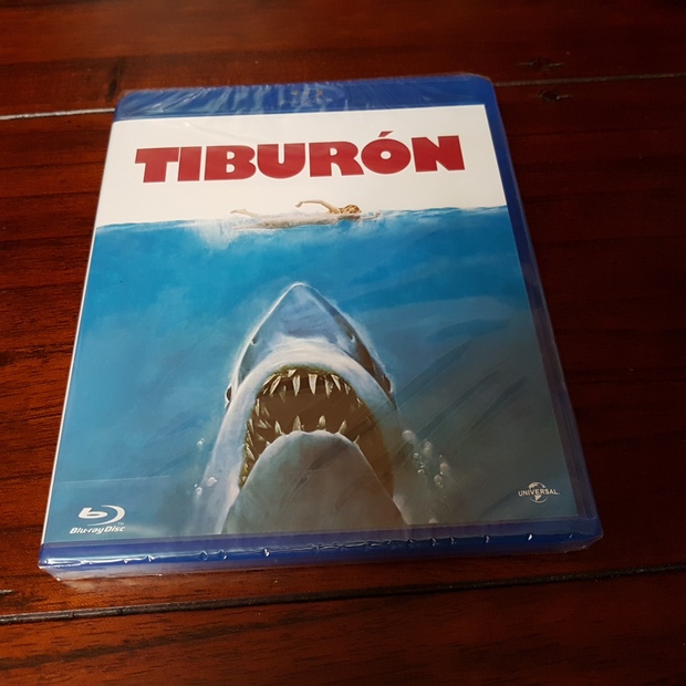 Tiburón de Steven Spielberg Blu-ray precintado