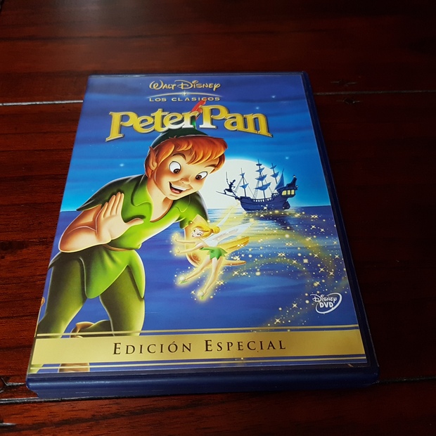 Peter Pan 1953 de Walt Disney Edición Especial primera edición en DVD del año 2002
