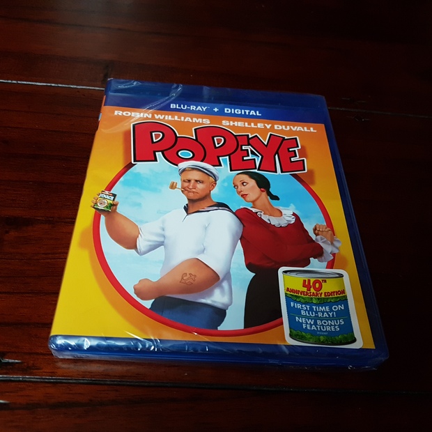 Popeye de Walt Disney (1980) edición 40 aniversario Blu-ray U.S.A