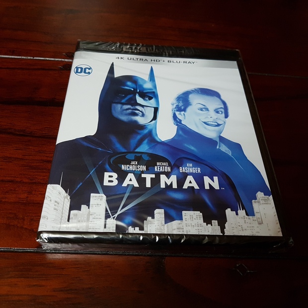 Batman de Tim Burton 1989 4K/Blu-ray