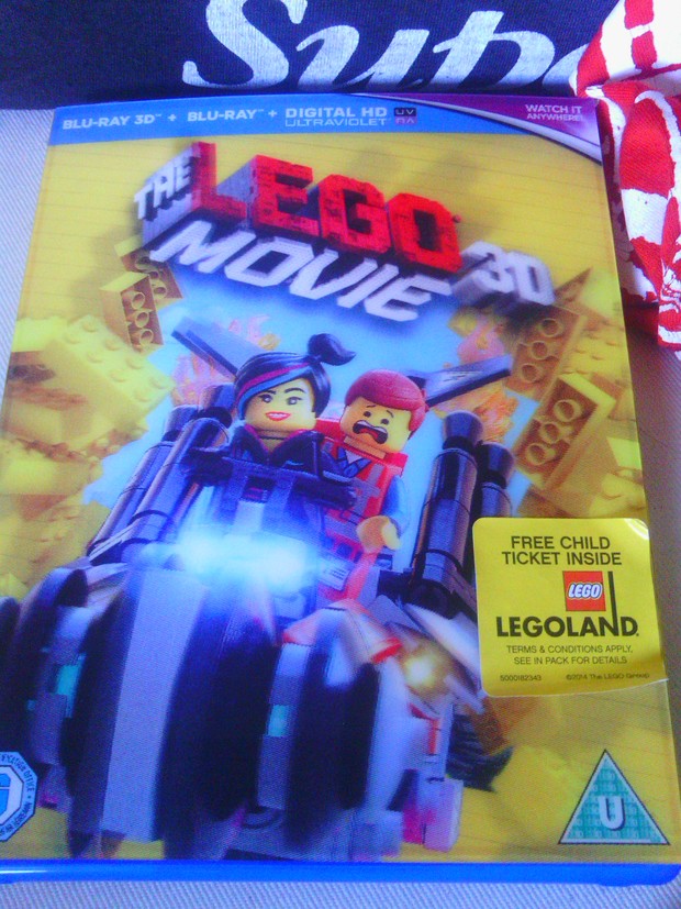 Lego movie 3D UK
