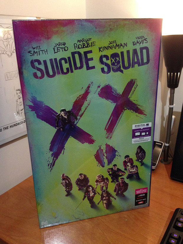 Suicide Squad (Blu-ray 3D + 2D + 2D Ext. + DVD + Digital + Figura Harley Quinn - Francia) - Foto 01