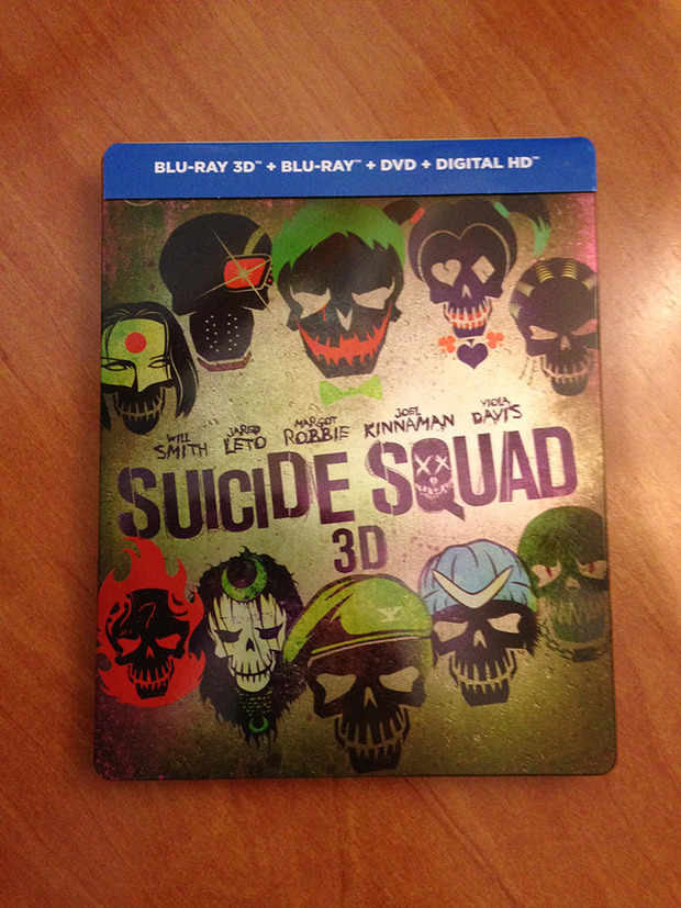 Suicide Squad (Blu-ray 3D + 2D + 2D Ext. + DVD + Digital + Figura Harley Quinn - Francia) - Foto 05