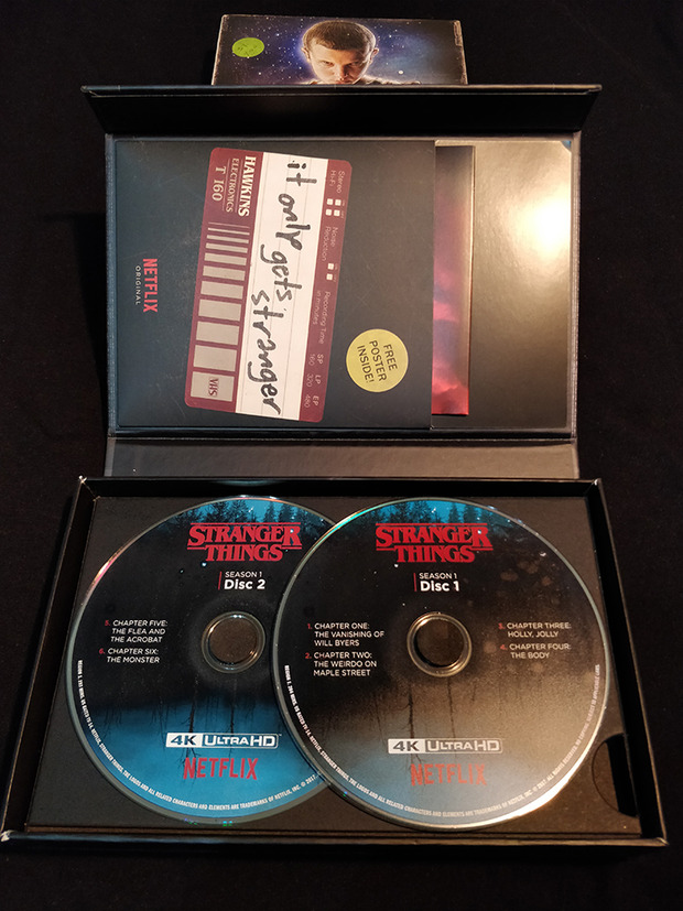 Stranger Things: Season 1 Collector's Edition (4K/UHD + Blu-Ray - USA) - Foto 05