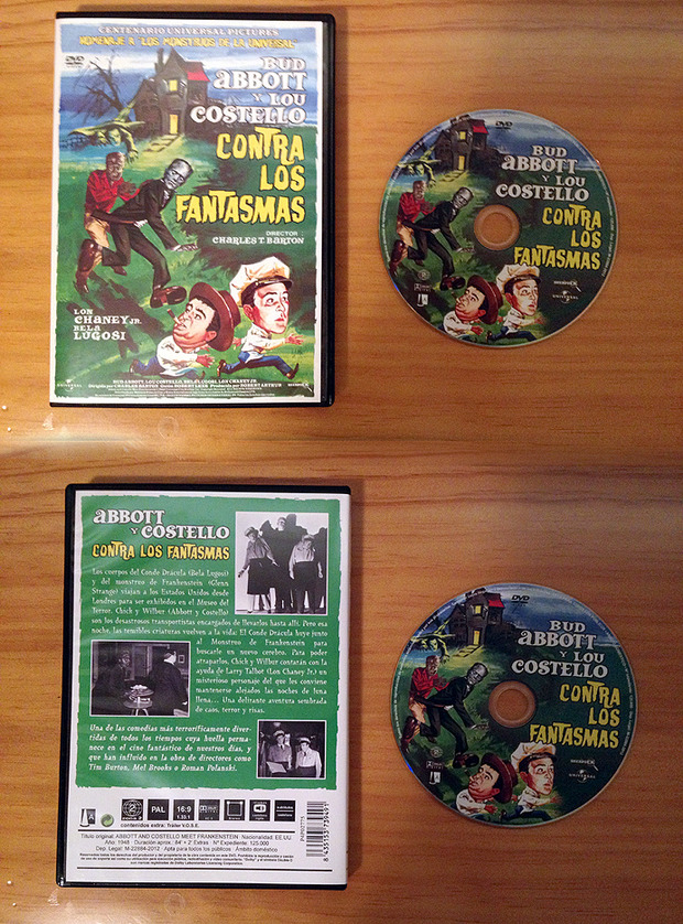 Abbott y Costello contra los fantasmas (DVD Zona2)