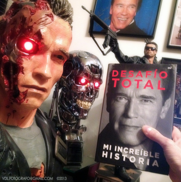 Mi próxima lectura, la biografía de Arnold Schwarzenegger ,,,