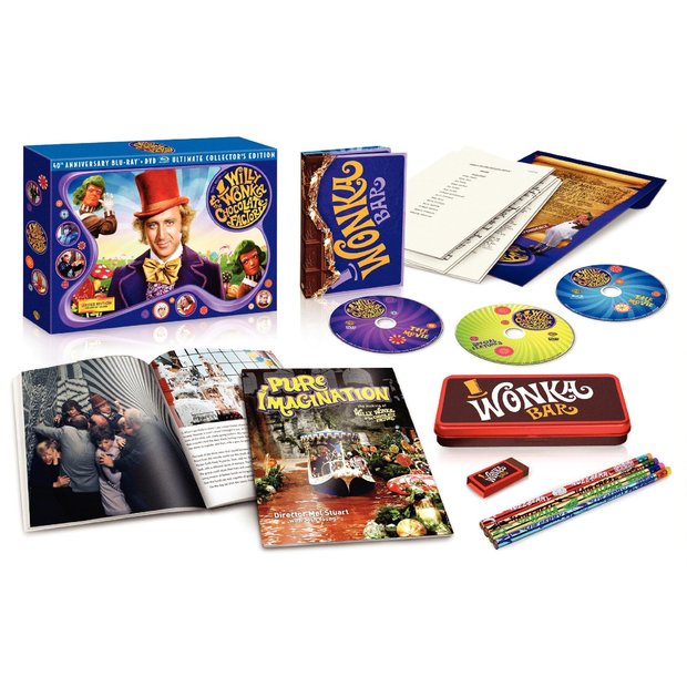 Willy Wonka and the Chocolate Factory blu-ray