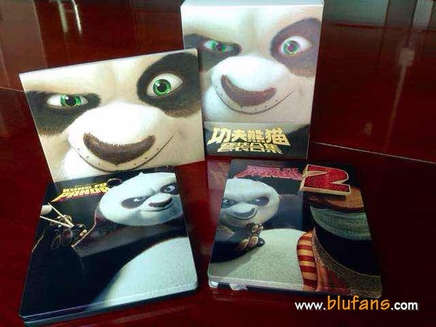 Kung-fu Panda Steelbooks 1&2 pack