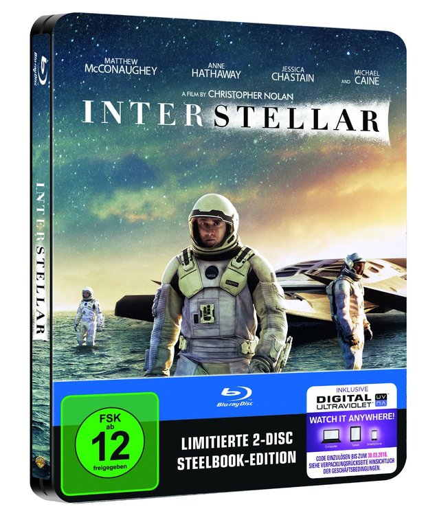 Amazon.de steelbook Interstellar