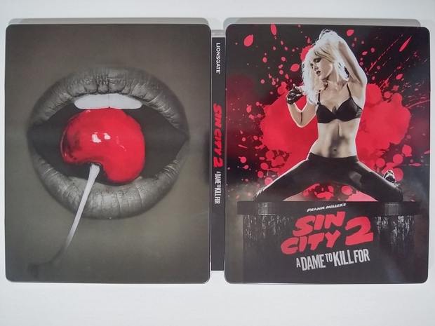 Steelbook Sin City 2 A dame to kill for