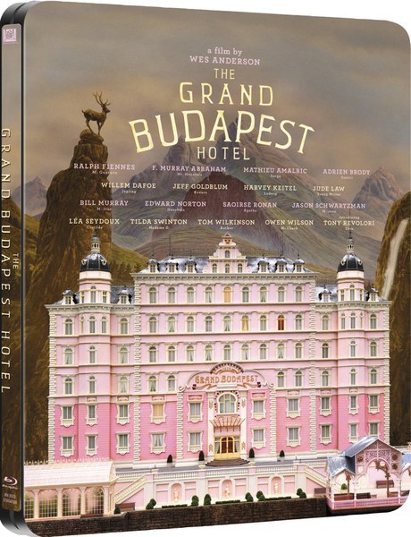 The Grand Hotel Budapest steelbook reservas abiertas