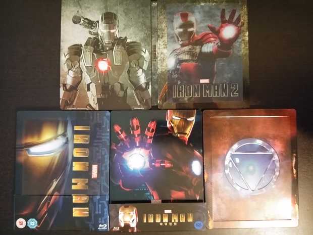 Iron Man 2 steelbook se une, por fin, a la colección IRON MAN.