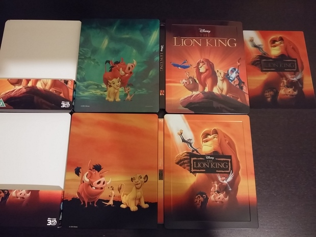 Nuevo steelbook recien llegado The lion king