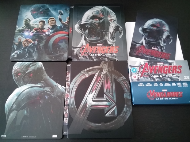 Steelbook Avengers age  of ultron español/inglés 