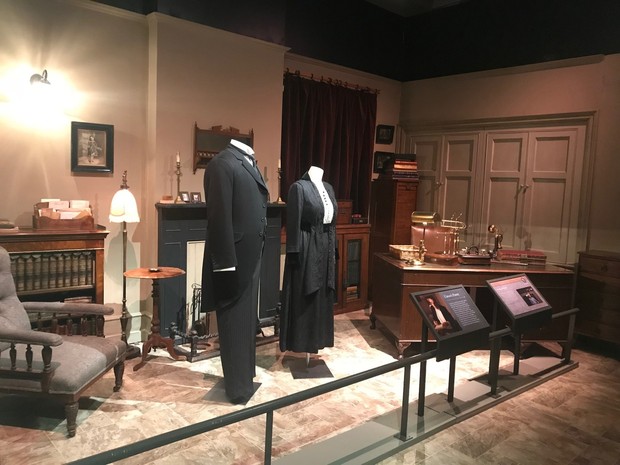 Downton Abbey preciosa exhibición 