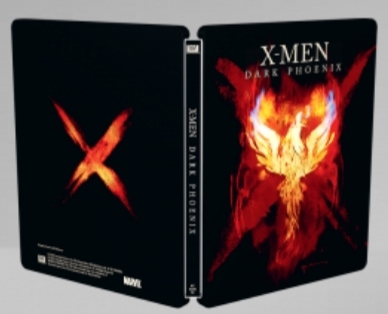 Diseño final XMen Dark Phoenix steelbook