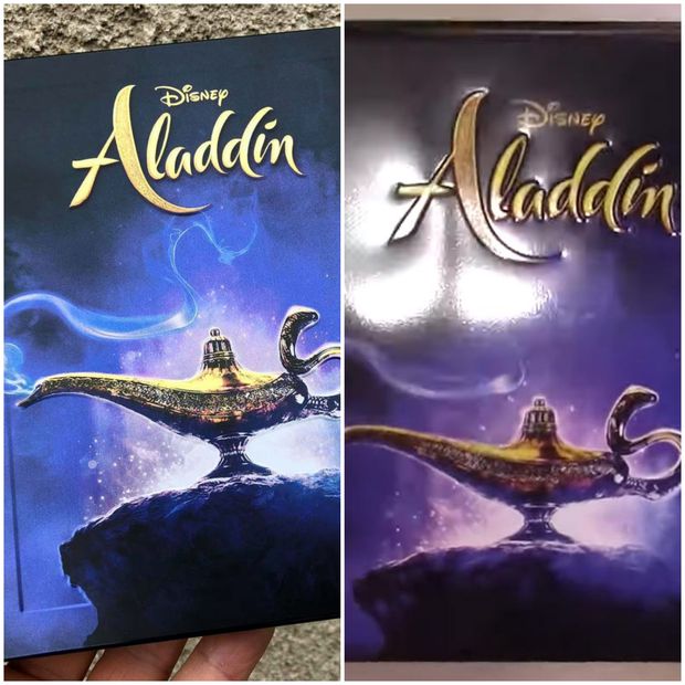 Aladdin steelbook diferencias